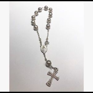 925 silver Rosary bracelet